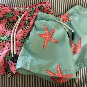 Little boys, swim trunks, size 3T